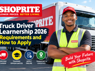 The Shoprite Truck Driver Learnership 2026